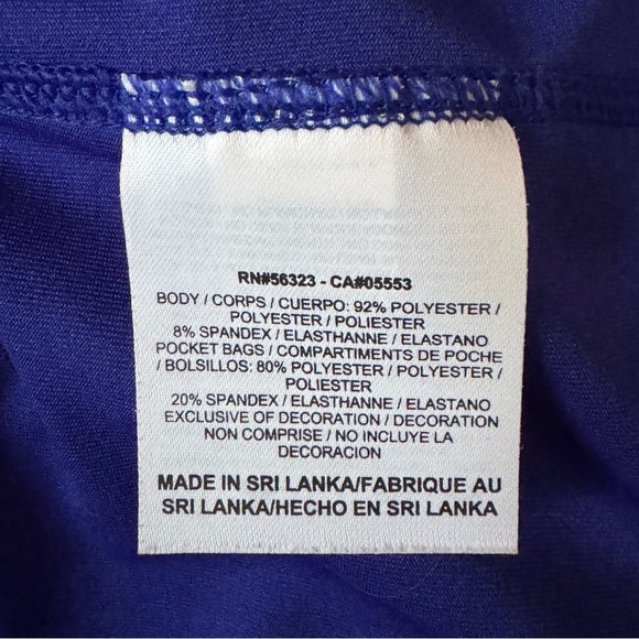 Nike Dri-Fit Blue Zip Up Lightweight Jacket Women’s Size Small - Picture 10 of 10